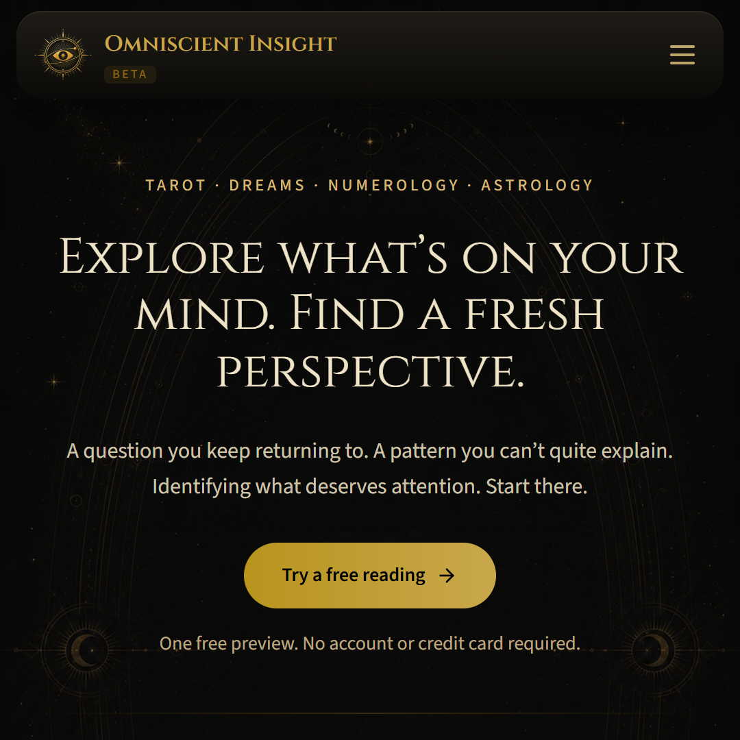 Landing page · mobile, 1080 × 1080