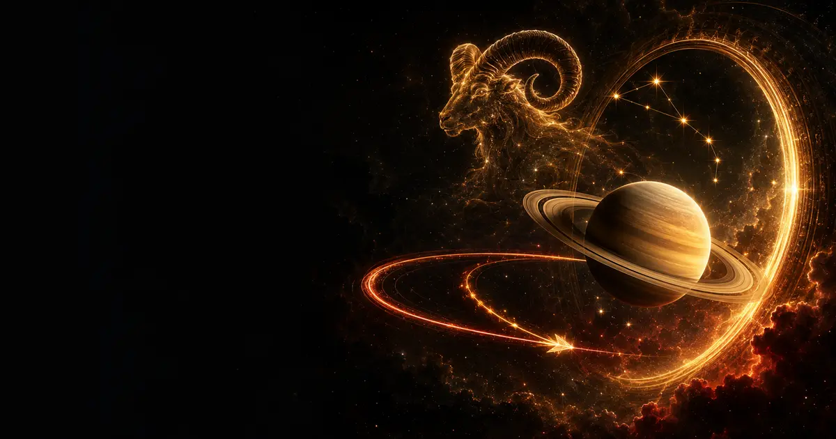 Saturn retrograde in Aries (2026): Dates, Meaning & Every Zodiac Sign