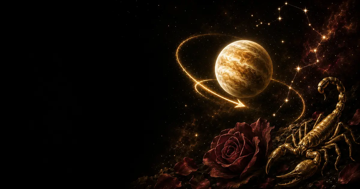 Venus retrograde in Scorpio (October 3, 2026): Dates, Meaning & Every Zodiac Sign